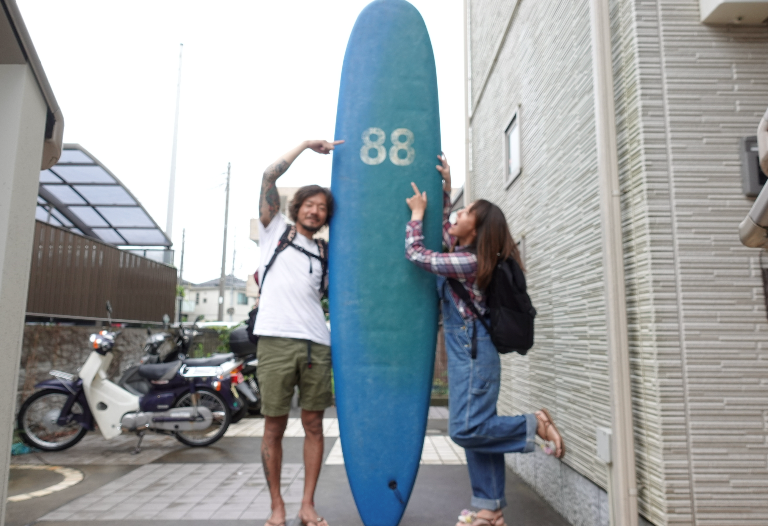 単品購入横浜市内引き取り限定！88surf サーフボード　スポンジボード サーフィン・ボディボード
